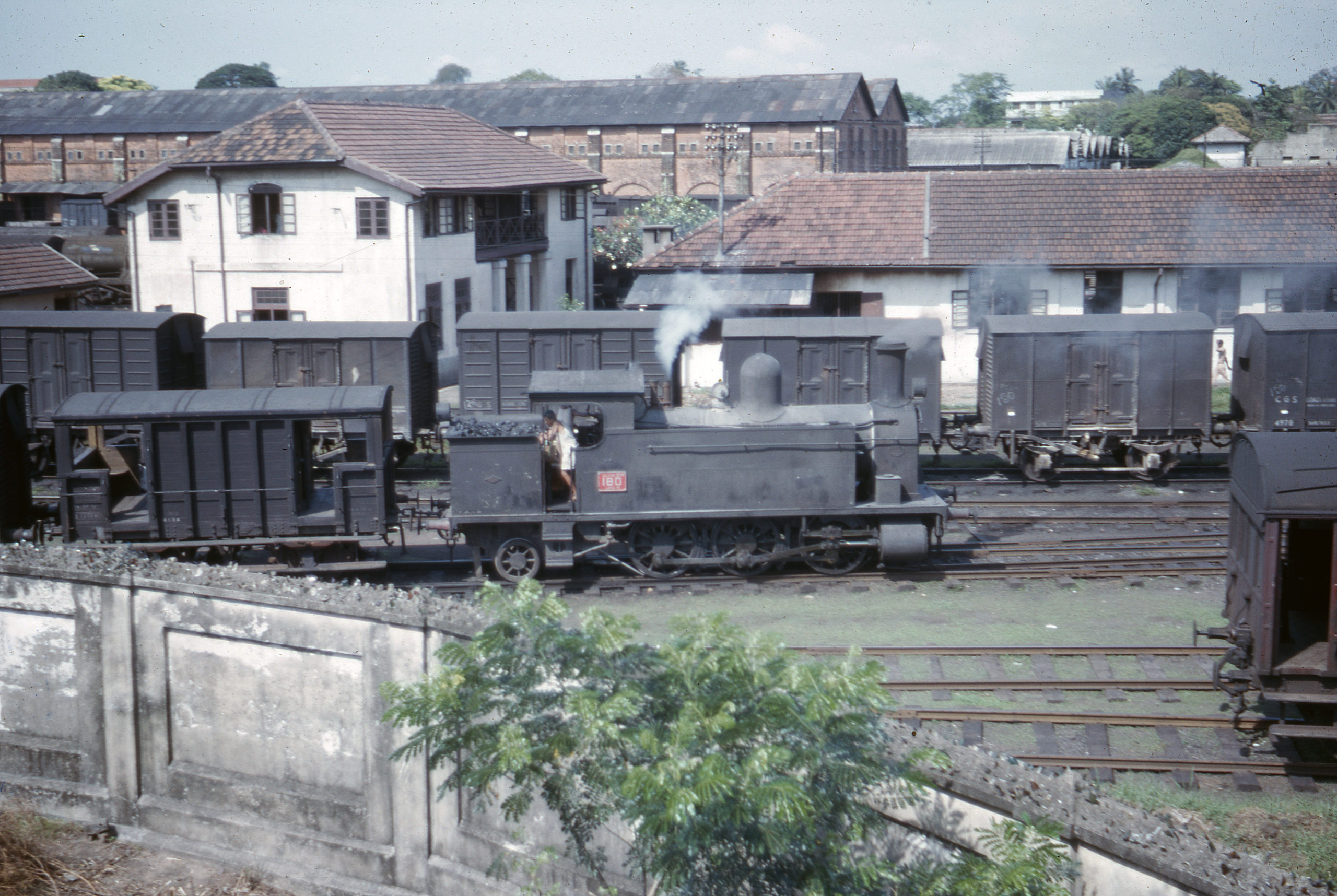 Shunting at Maradana Junction in 1964